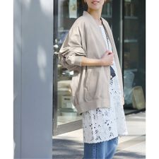 《追加》［手洗い可］ウォッシャブルナイロンダブルジップMA-1