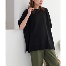 《追加予約 / 新色》接触冷感 / ウォッシャブルクールポンチョプルオーバー