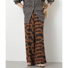 《予約》［26SS新作］モダンアフリカンプリントパンツ