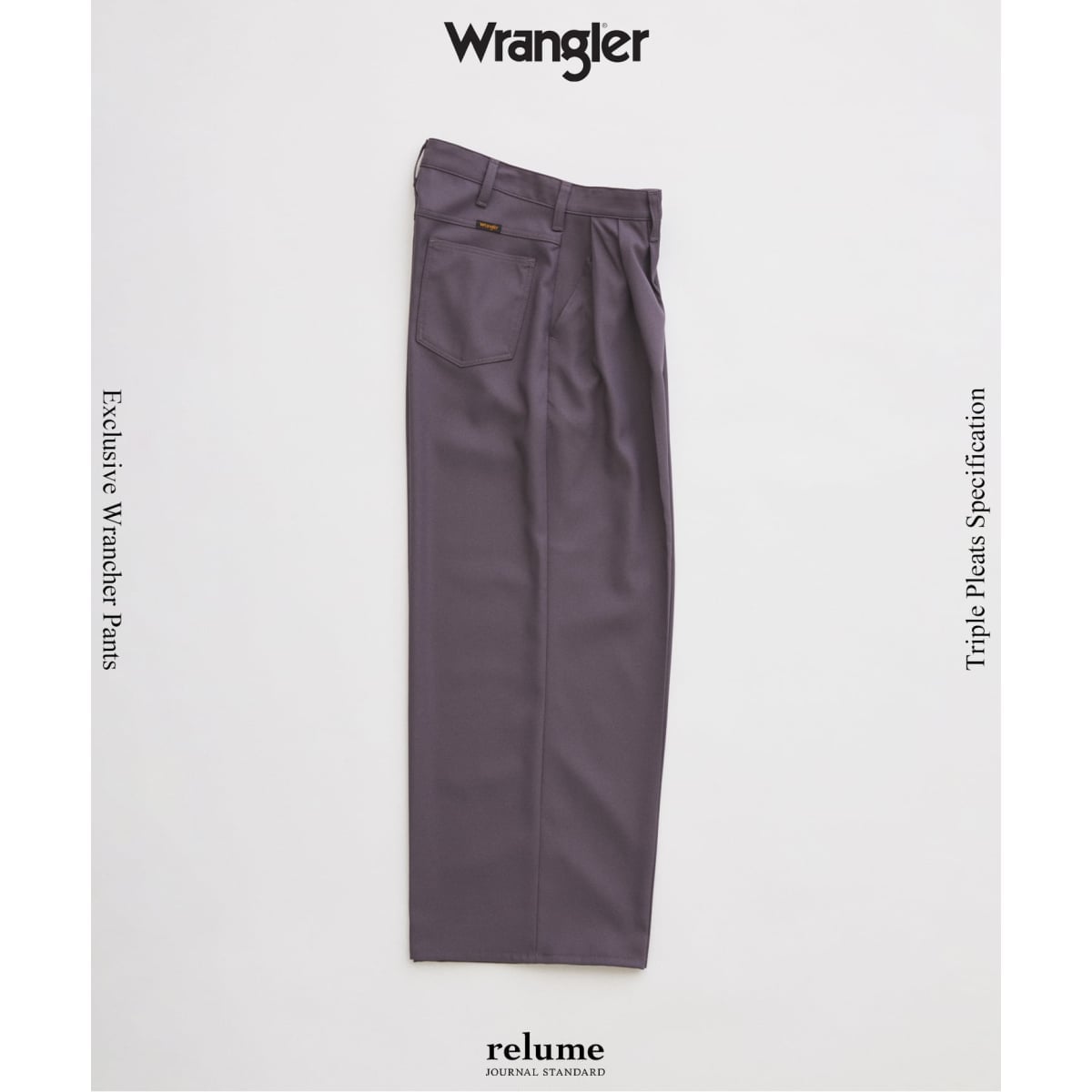 Wrangler / ラングラー 別注 3タック ランチャー ドレススラックス