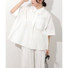 《予約》コットンブロード Aラインシャツ