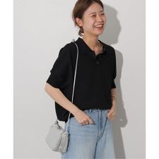 《追加予約 / 新色》ウォッシャブルニットポロシャツ