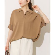 《追加予約 / 新色》ウォッシャブルニットポロシャツ