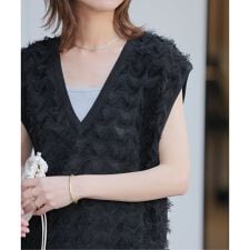 《追加予約 / 新色》フリンジベスト