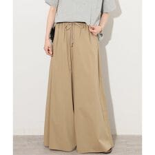 《追加予約》【MULTI FUNC+】UVカット / 撥水 / ギャザーワイドパンツ