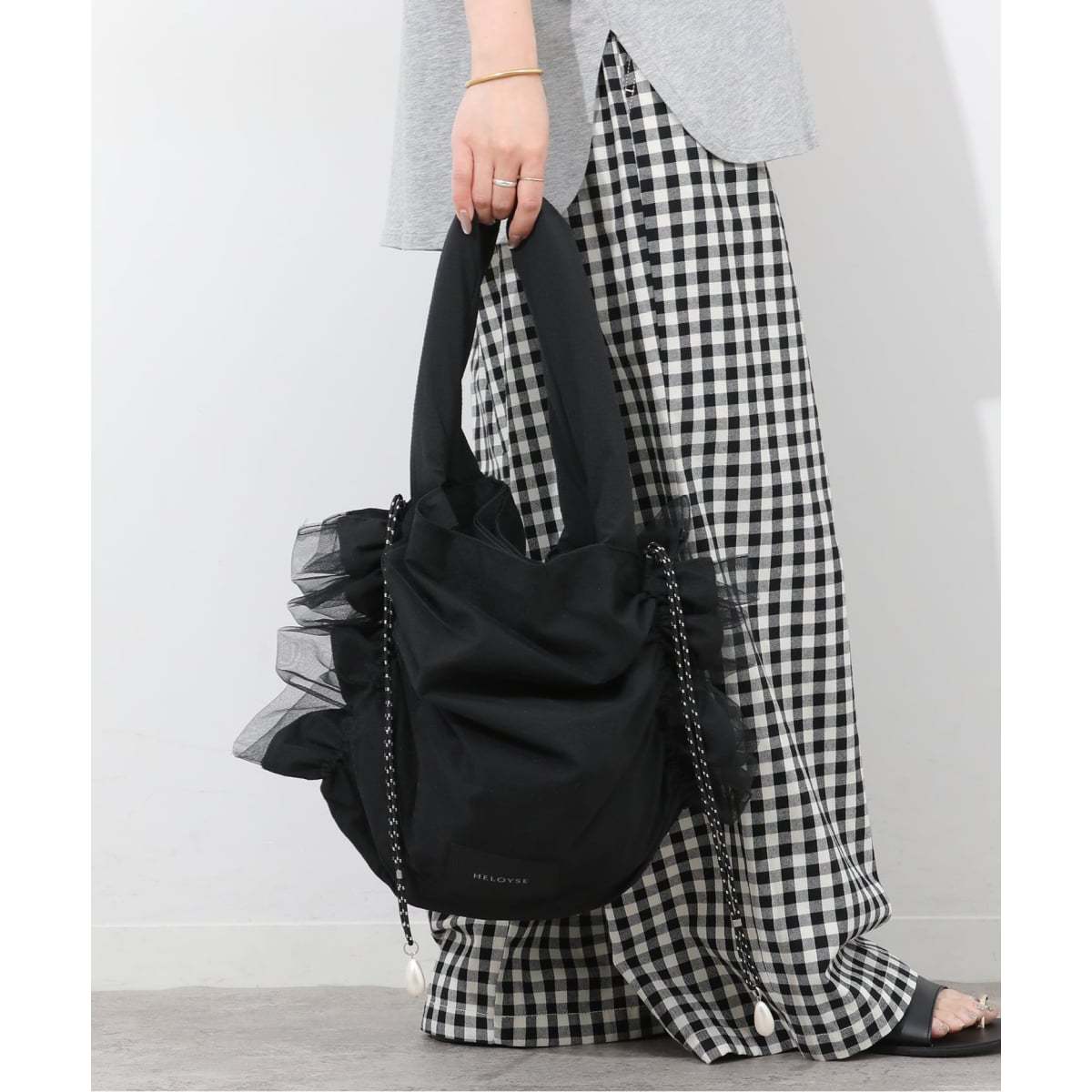 HELOYSE/エロイーズ】 candy tulle tote：トートバッグ | ジャーナル 