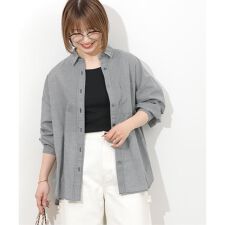 コットンシルクギンガムチェックシャツ | ジャーナルスタンダード 