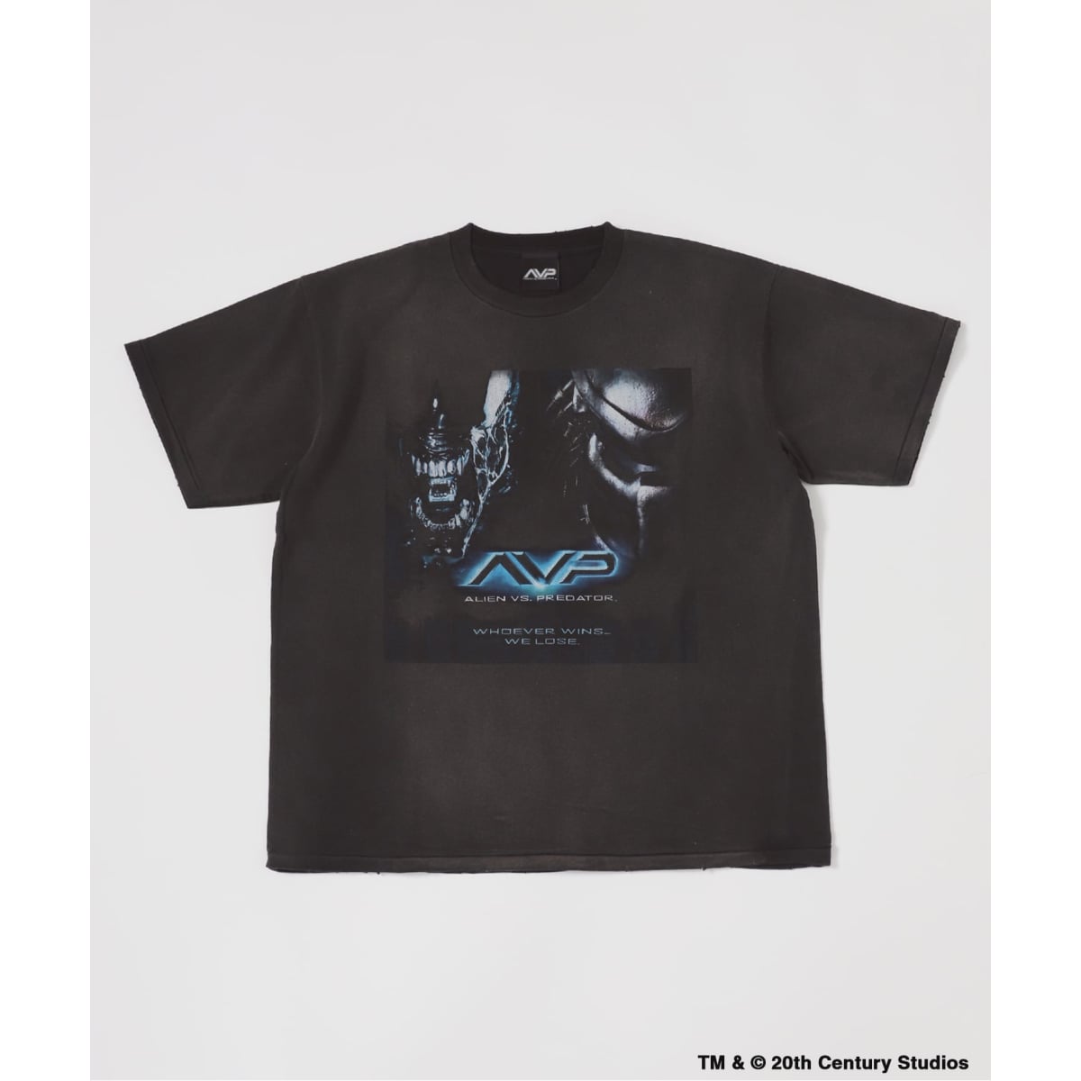 輸入】AVP エイリアンVSプレデター ダイダイ染め Tシャツ XLサイズ 