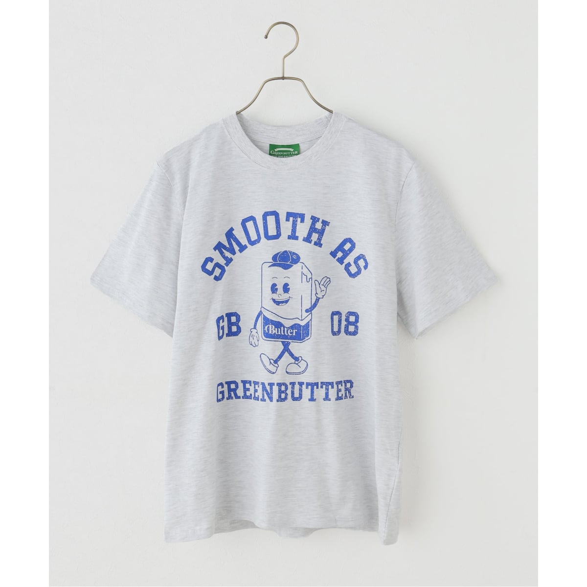 [�}���C]�yGREEN BUTTER/�O���[���o�^�[�zButter Character Tee/�W���[�i���X�^���_�[�h �������[���iJOURNAL STANDARD relume�j �O���[B