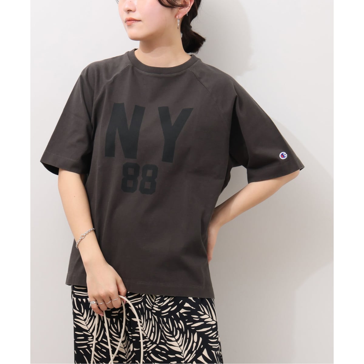[�}���C]�s�ǉ��\��t�ʒ��yChampion/�`�����s�I���z16s/1 Jersey TEE Bleach W/�W���[�i���X�^���_�[�h �������[���iJOURNAL STANDARD relume�j �u���b�N A