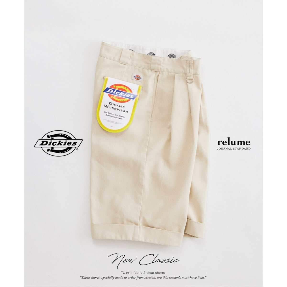 Dickies / ディッキーズ 別注 2タック ショーツ | ジャーナル