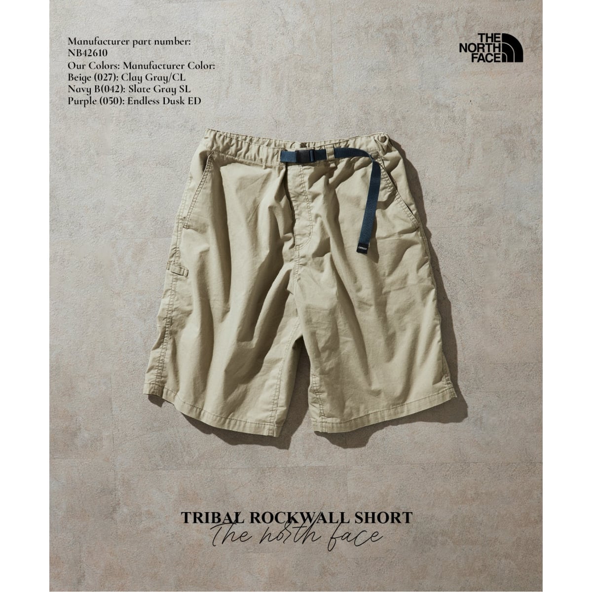 THE NORTH FACE / ノースフェイス トライバルロックウォール ショーツ