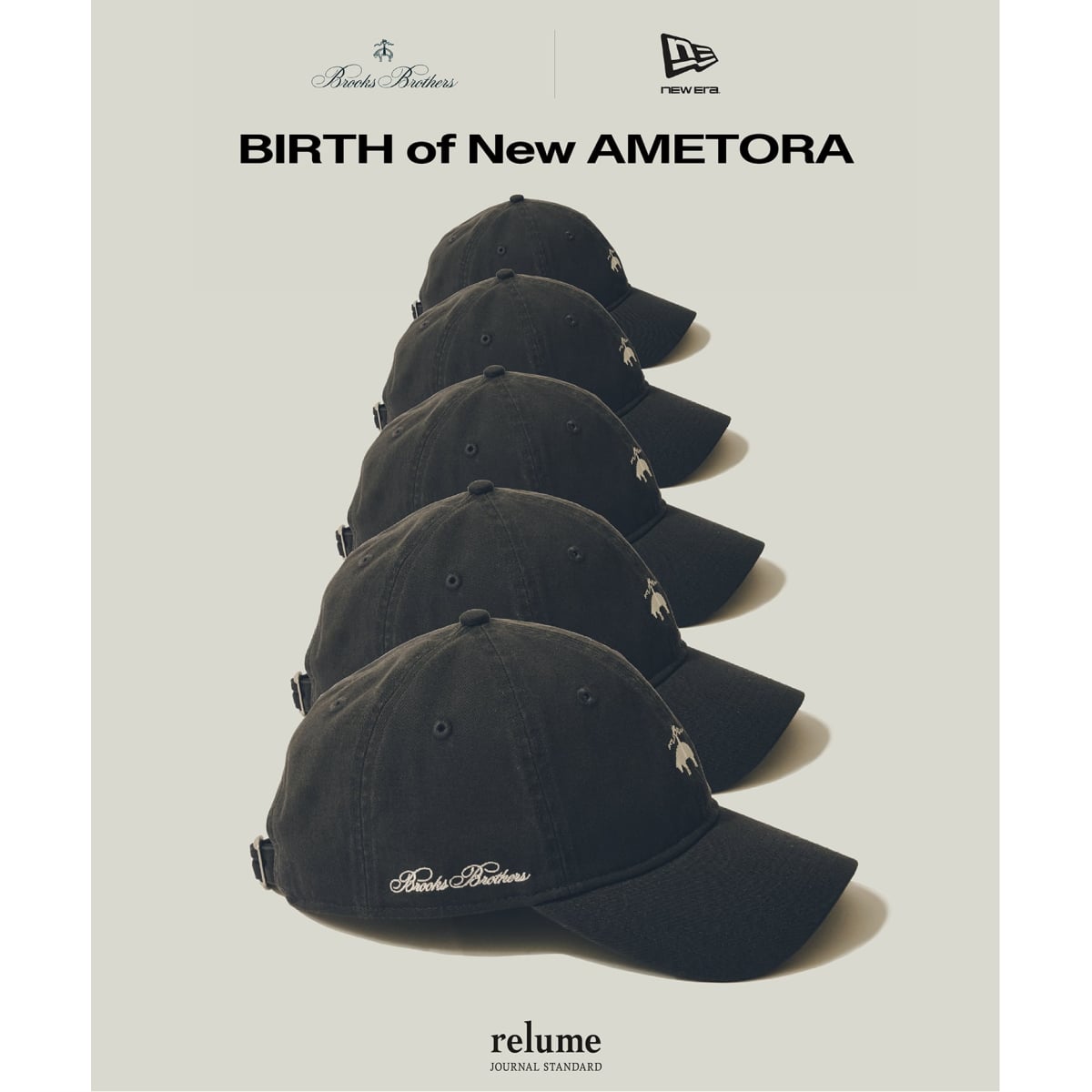 Brooks Brothers × New Era(R) 9FORTY(TM) Gray Colo | ジャーナル