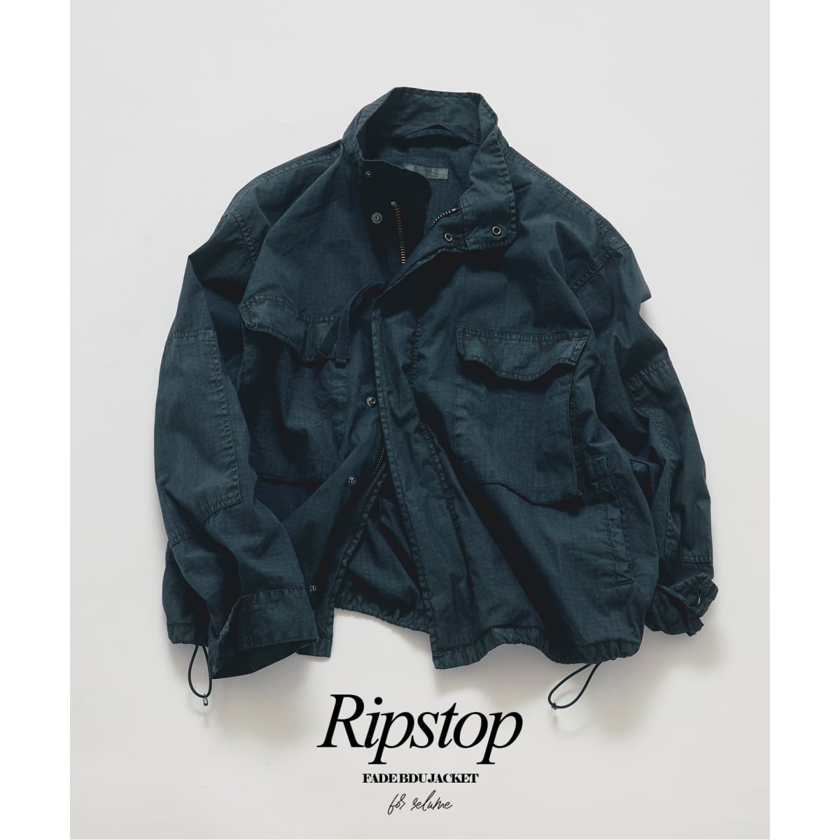 予約》フェード加工 BDU リップストップ ジャケット | ジャーナル