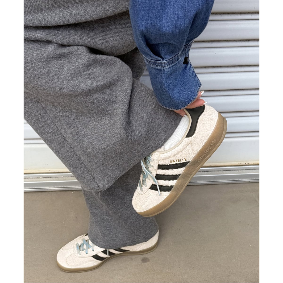 予約》【adidas originals】GAZELLE INDOOR W：スニーカー