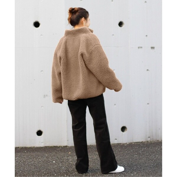 JOURNAL STANDARD - ウォッシャブルスタンドカラーボアブルゾン◆ WEB限定追加3》ウォッシャブルスタンドカラーボアブルゾン