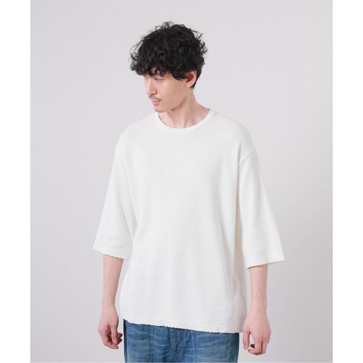 J.S Homestead】ブラー カラー US ワッフル Tシャツ | J.S.ホーム 