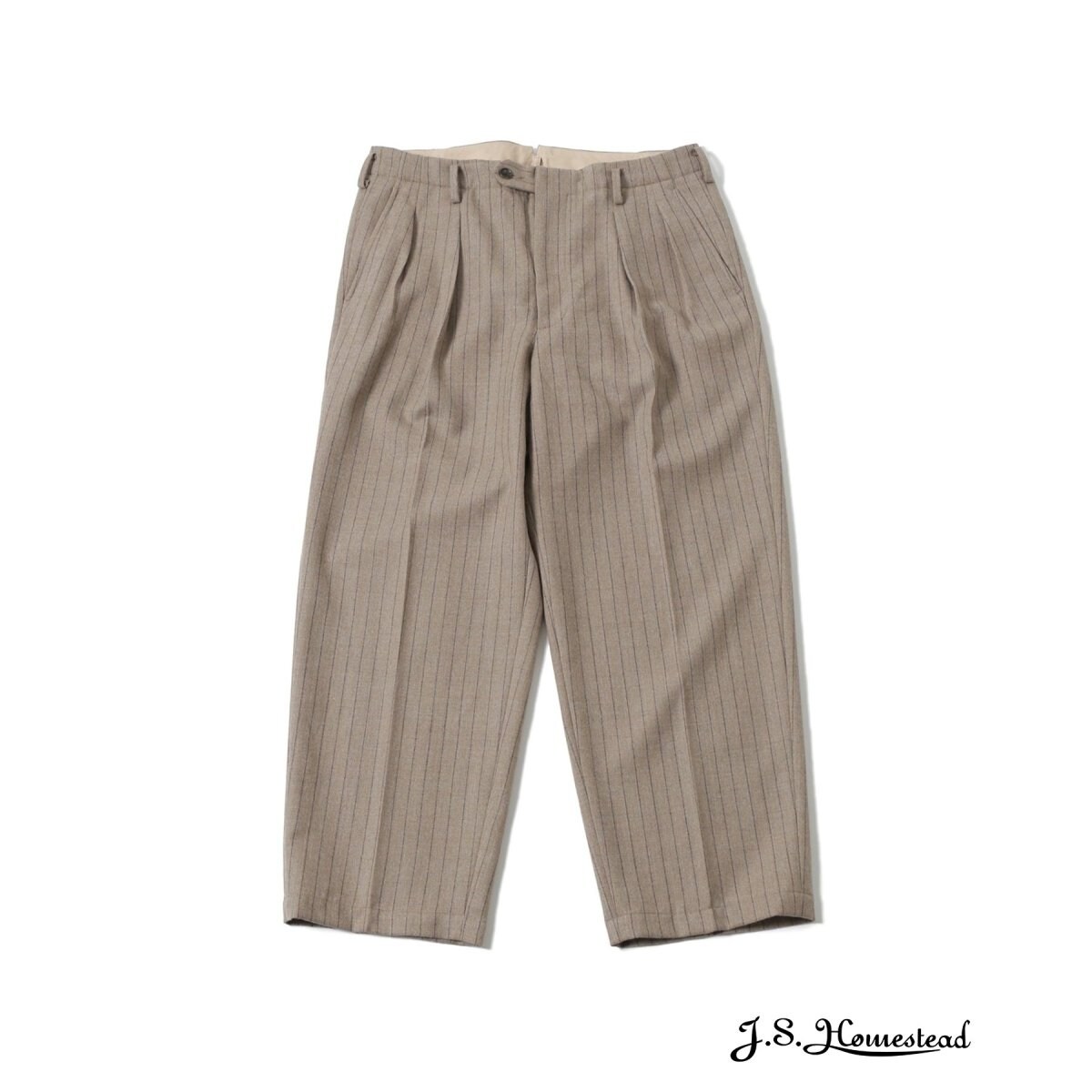 J.S.Homestead】PS WIDE STRAIGHT PANTS | J.S.ホームステッド(J.S.