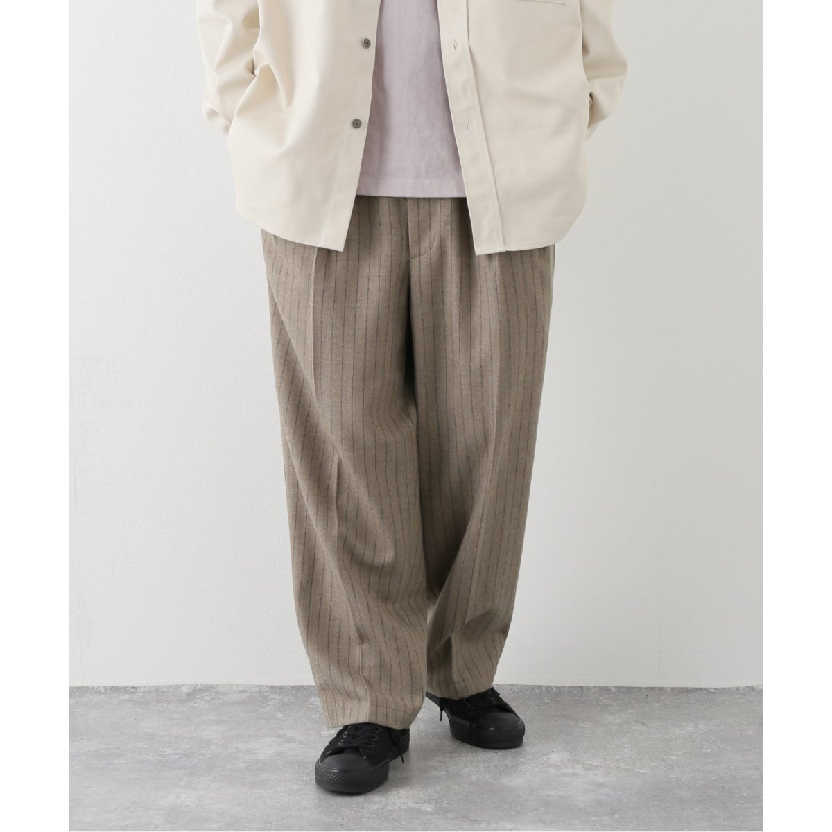 J.S.Homestead】PS WIDE STRAIGHT PANTS | J.S.ホームステッド(J.S.