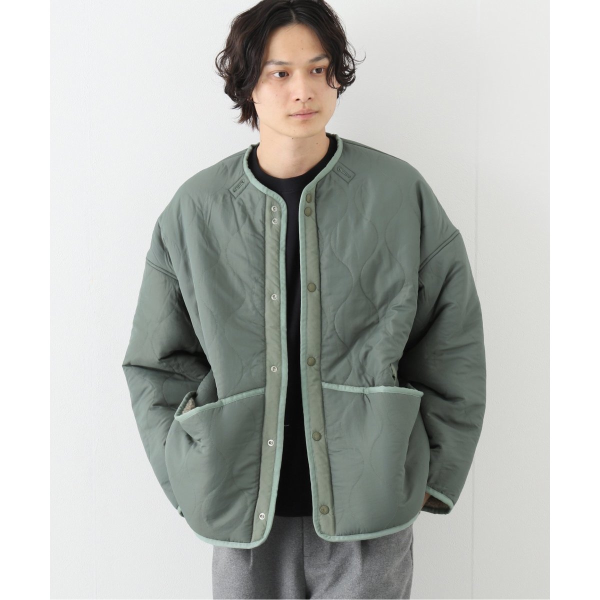 J.S.Homestead】QUILT/BOA REVERSIBLE LINER | J.S.ホームステッド