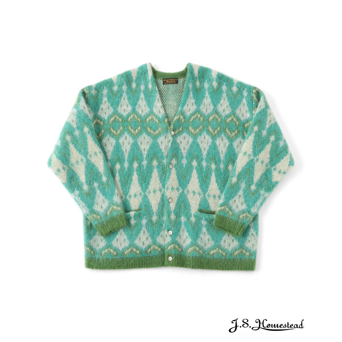 J.S.Homestead】5G KID-MOHAIR WJQ RETRO NORDIC C/D | J.S.ホーム