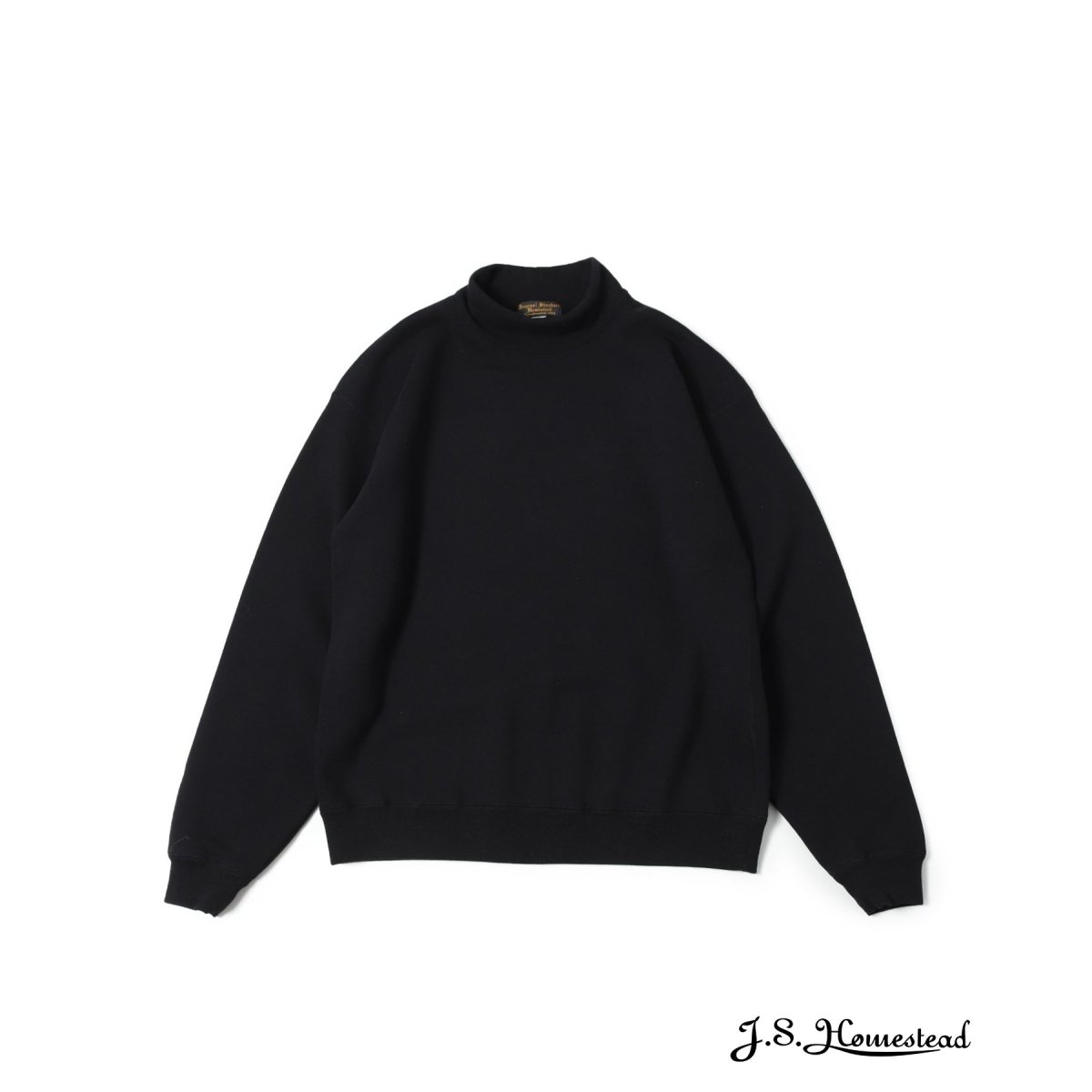 J.S.Homestead】FRENCH TERRY MOCK NECK SWEAT | J.S.ホームステッド