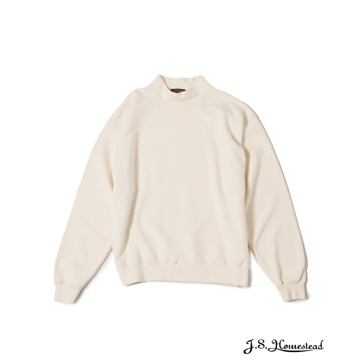 J.S.Homestead】FRENCH TERRY MOCK NECK SWEAT | J.S.ホームステッド