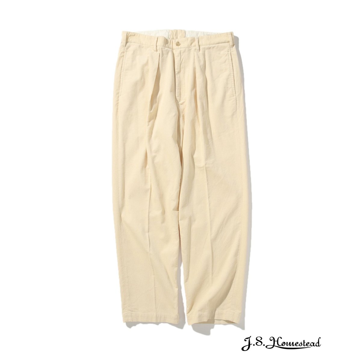 J.S.Homestead】18W CORDUROY SOLOTUCK PT | J.S.ホームステッド(J.S.