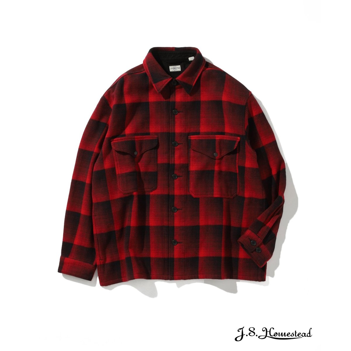 J.S.Homestead】HEAVY PLAID CRUISER SHIRT | J.S.ホームステッド(J.S.