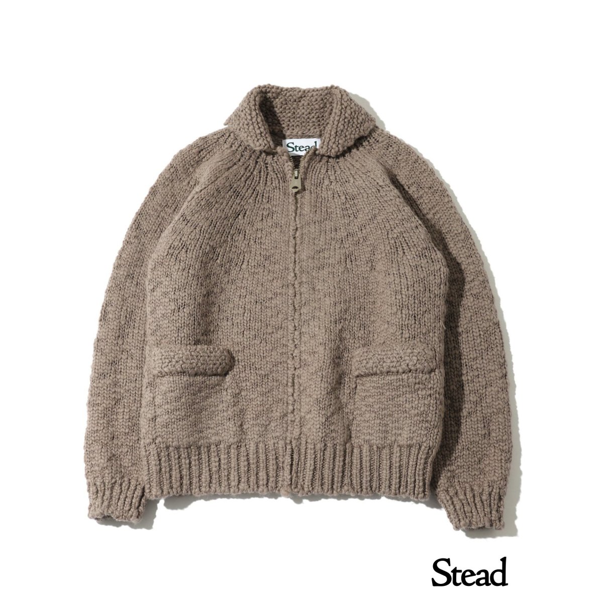 J.S.Homestead / Stead】JUMBO SLUB ZIP COWICHAN | J.S.ホーム