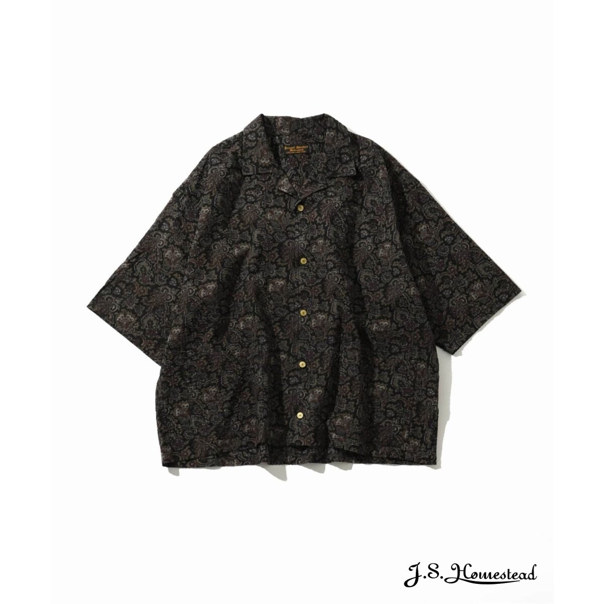 J.S.Homestead / AJRAKH RELAX OPEN SHIRT | J.S.ホームステッド(J.S.