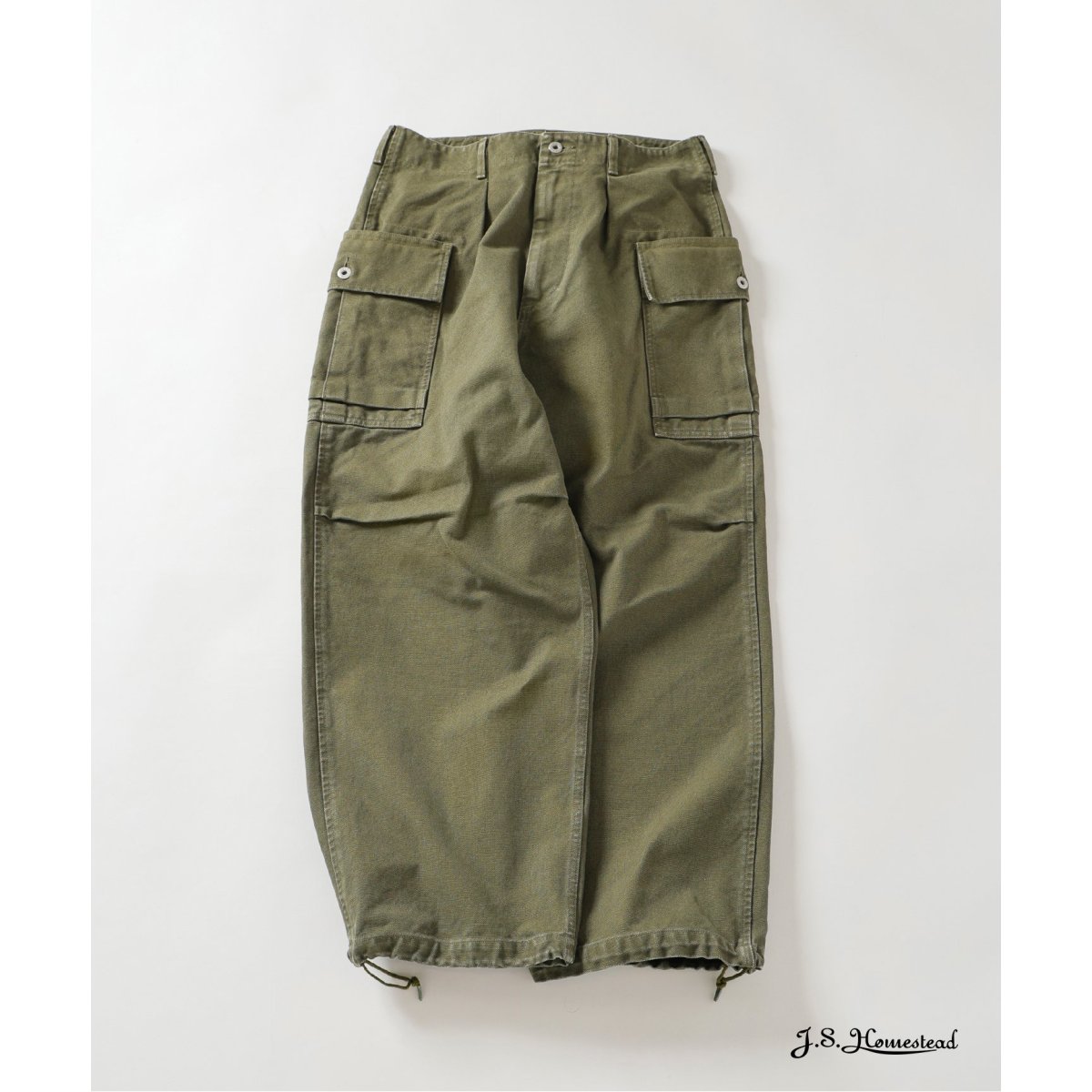 ヘリンボーンカーゴパンツ M47 J.Sホームステッド
