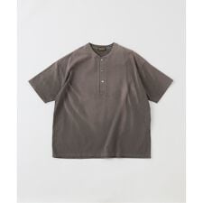 J.S.Homestead / フェード ヘンリー ネック Tシャツ