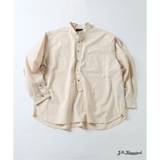 J.S.Homestead / バンド カラー P/O シャツ