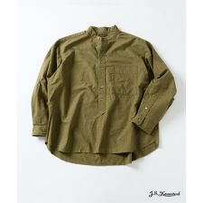 《予約》J.S.Homestead / バンド カラー P/O シャツ