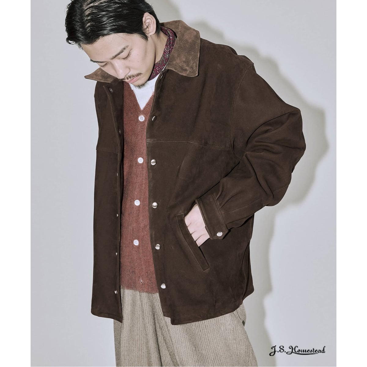 jsホームステッド スエードブルゾン J.S.ホームステッド(J.S.Homestead) メンズ の一覧 | マルイ