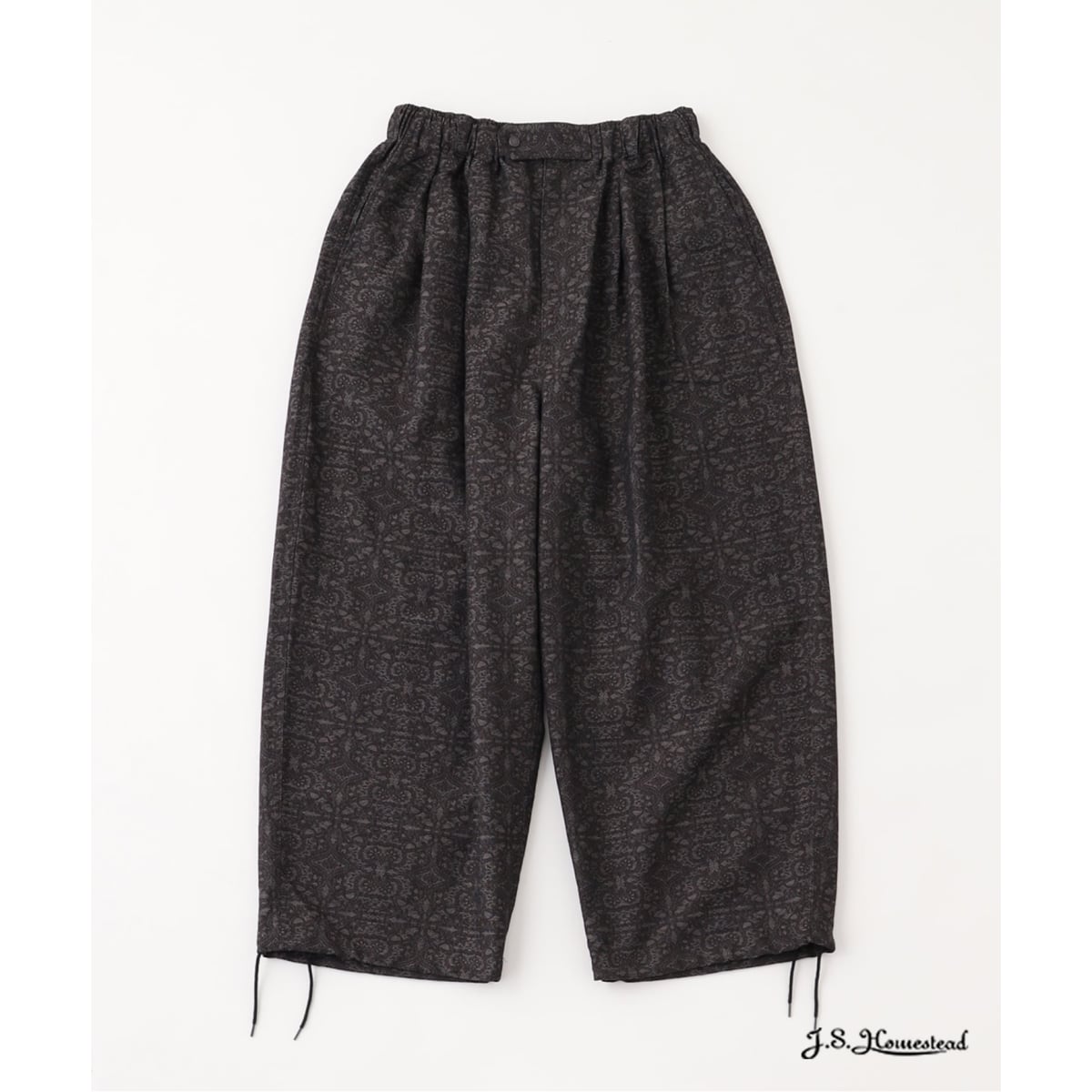 J．S．ホームステッド（J．S．stead）/J．S．stead / ペイズリー ジャガード エアクルー パンツ J.S.Homestead / ペイズリー ジャガード エアクルー パンツ | J.S.