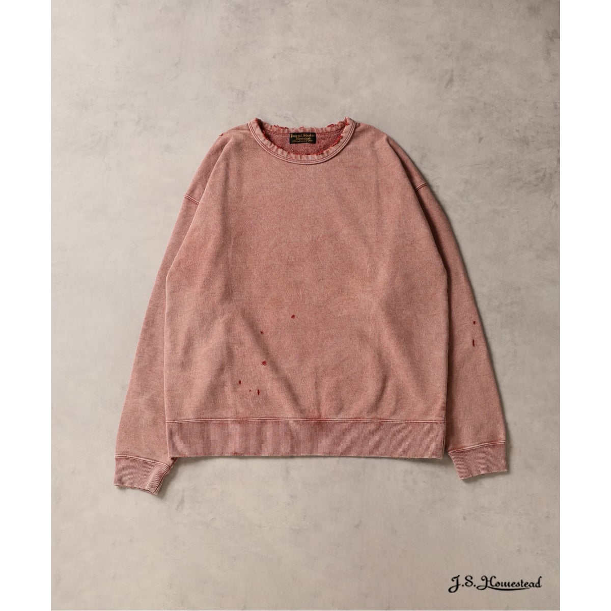 J.S.Homestead / パシフィックウラケ ダメージクルーネック | J.S.