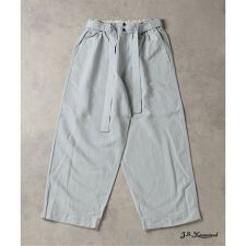 J.S.Homestead / コットンリネン デニム  “JUDO” パンツ