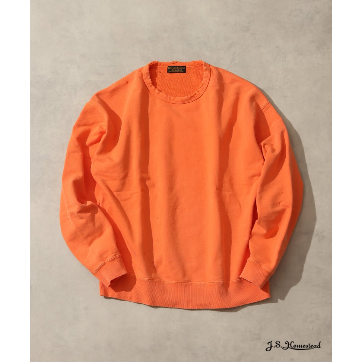 J.S.Homestead / パシフィック 裏毛 ダメージ スウェット | J.S.ホーム