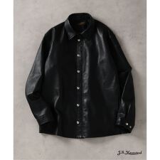 J.S.Homestead / ウォッシュ レザー イースタン ジャケット