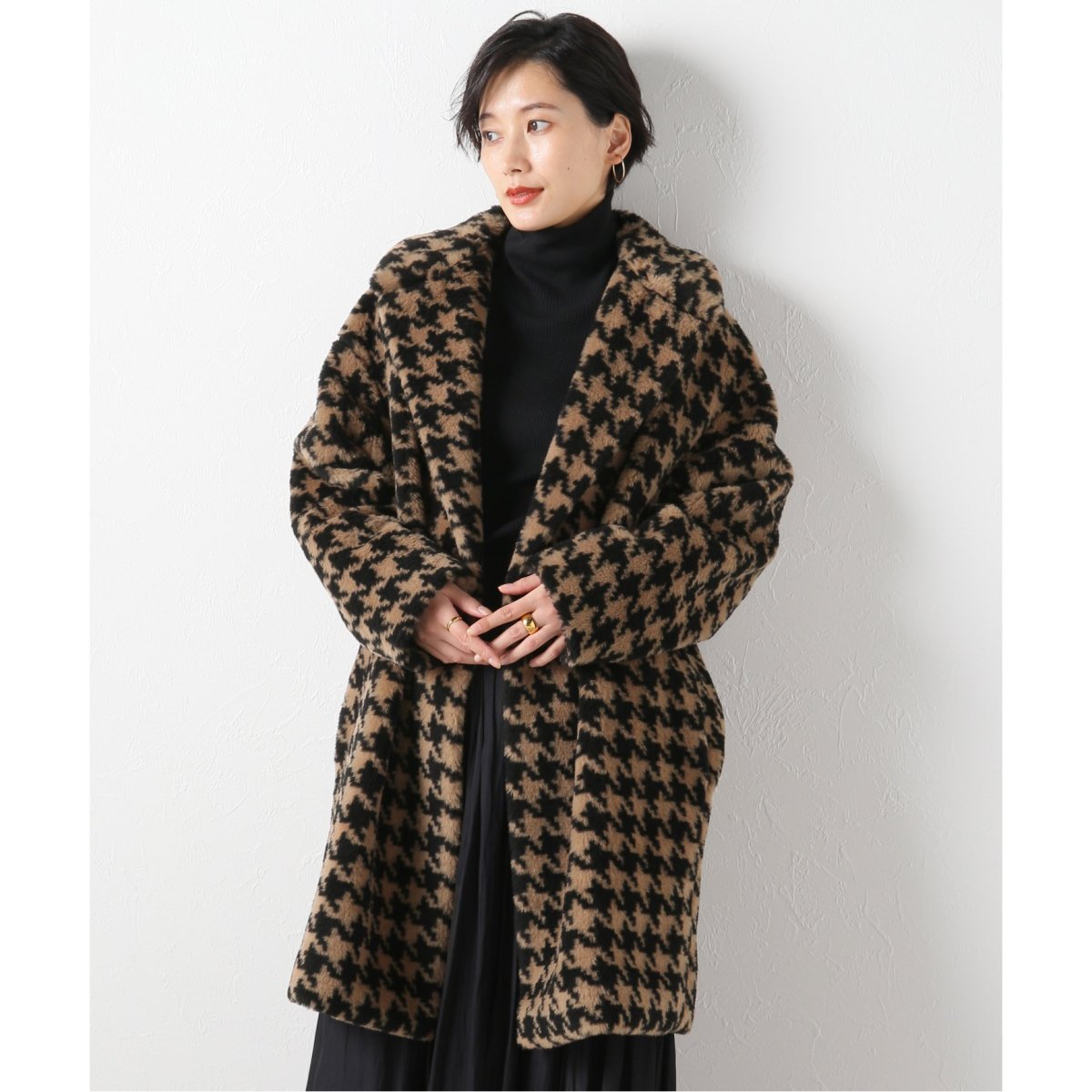 HARRIS WHARF LONDON dropped shouldコート