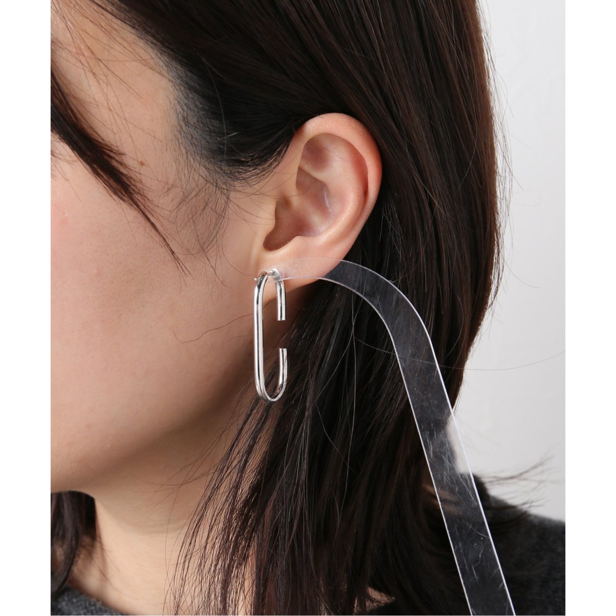 最終値下げ MARIA BLACK Oval Pierced Earring アクセサリー ピアス(両