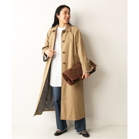 Aquascutum/アクアスキュータム】LESSAGE別注ステンカラーコート 