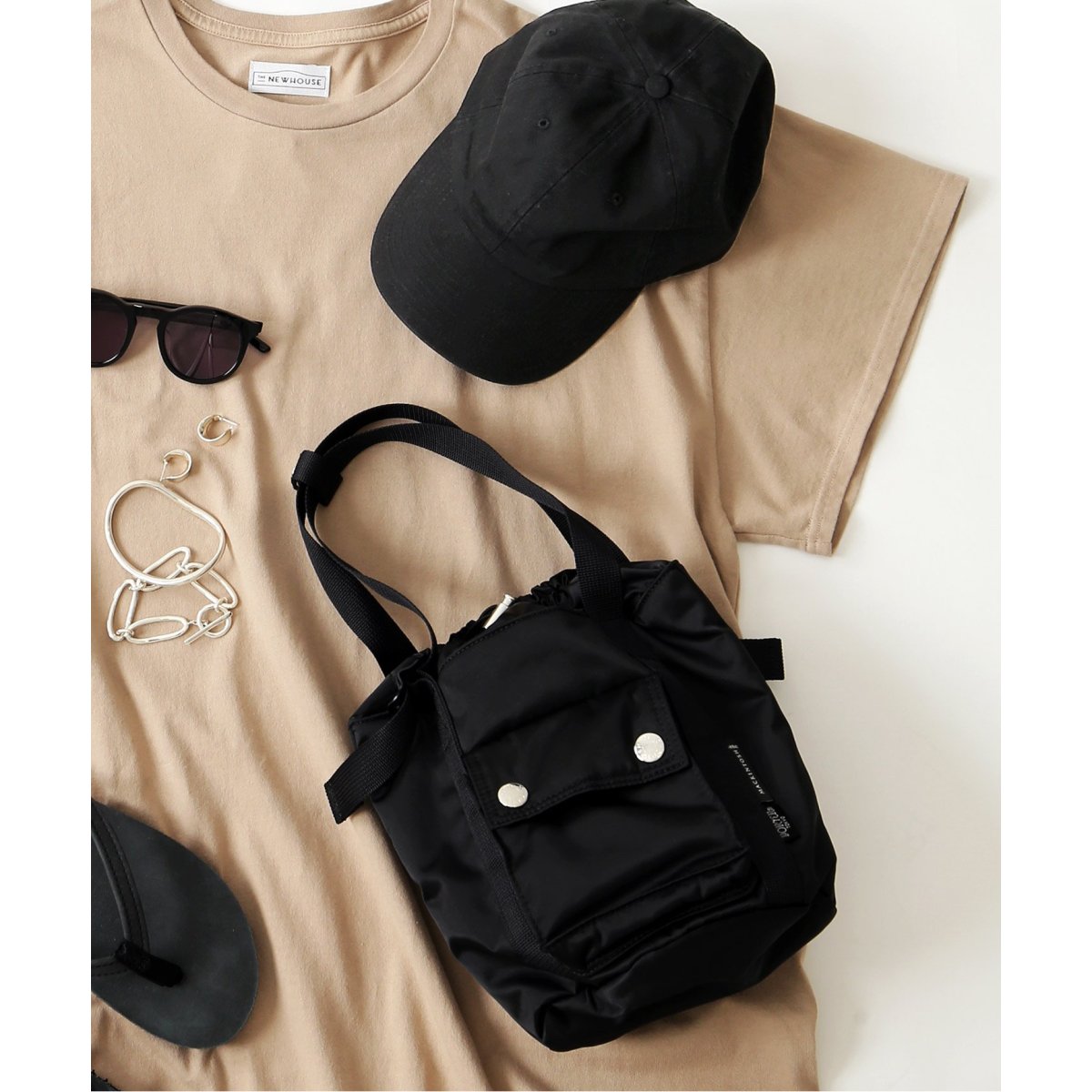 【MACKINTOSH×PORTER】STUDS BUCKET BAG MINI PORTER（ポーター）の「【MACKINTOSH×PORTER】STUDS BUCKET BAG