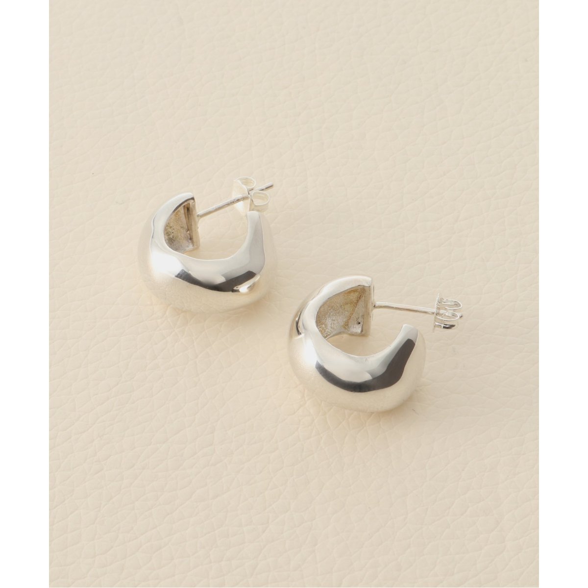 AGMES スタッド ピアス シルバー アグメス AGMES/アグメス】SMALL CELIA HOOPS STERLING SILVER：ピアス