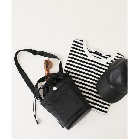 MACKINTOSH×PORTER】MXP040：ショルダーバッグ（ブラック 