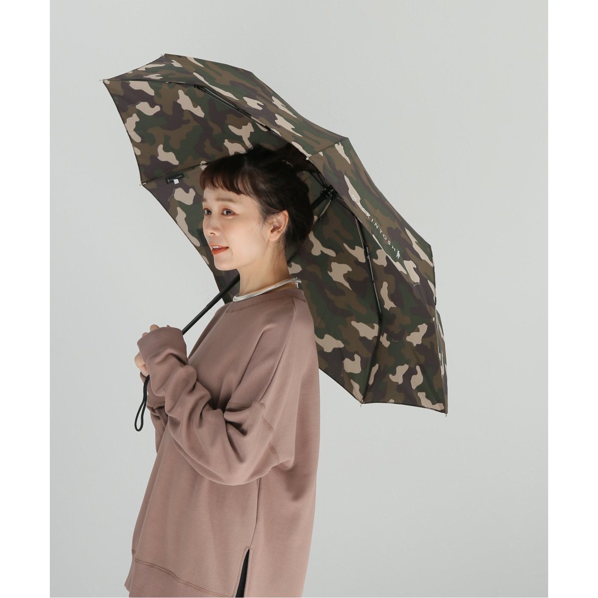 MACKINTOSH/マッキントッシュ】AYAR FOLDING UMBRELLA：晴雨兼用