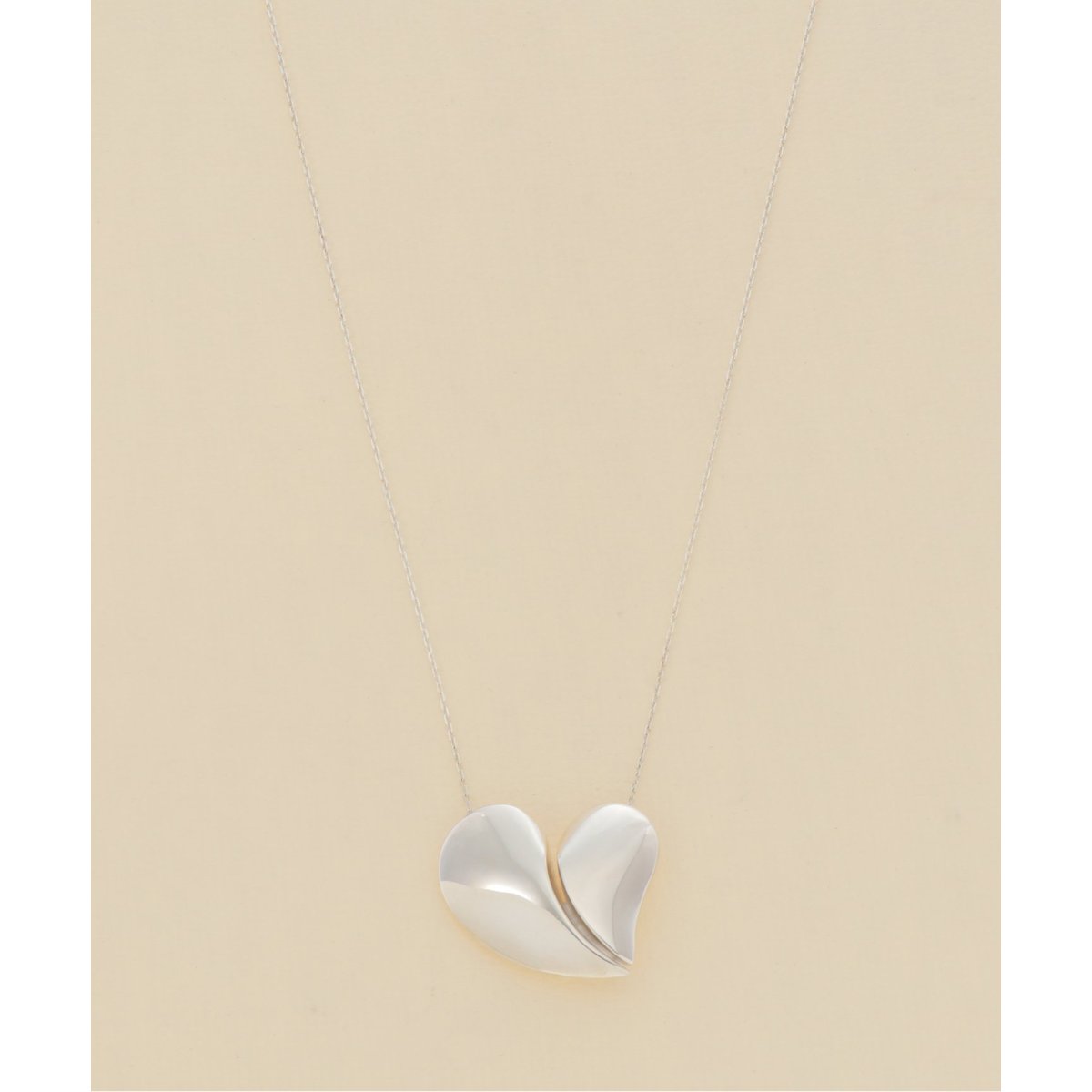 Le Chic Radical/ルシックラディカル】Pierced Heart Pendant