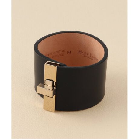 MAISON BOINET/メゾンボワネ】40mm bracelet in nappa lea：ブ 